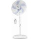 HIGH FLOOR FAN  IZ-9003 40cm WHITE R/C 70W